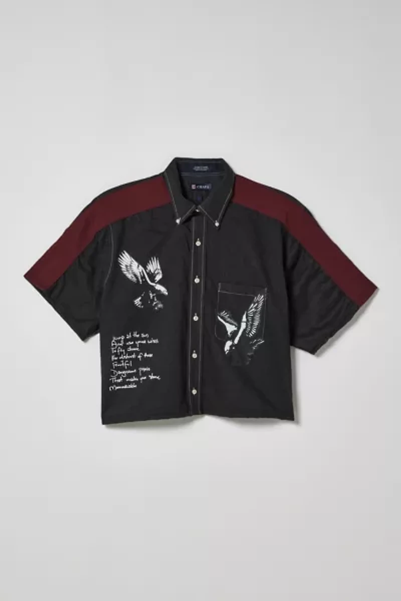 UO Summer Class ’22 X ReMADE By Exclusive North Carolina Central University Camp Shirt