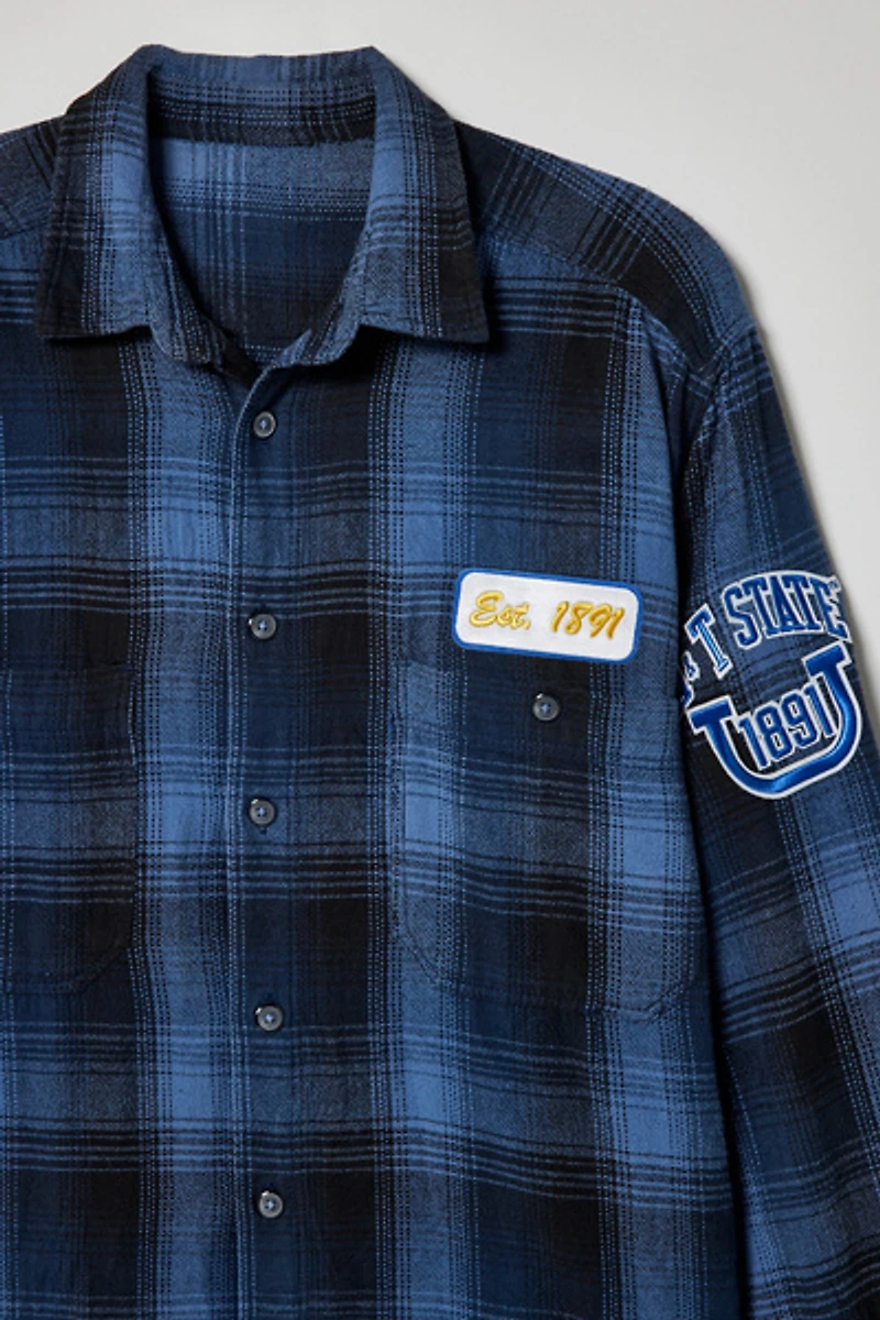 UO Summer Class ’22 X ReMADE By UO Exclusive North Carolina A&T State University Flannel Shirt
