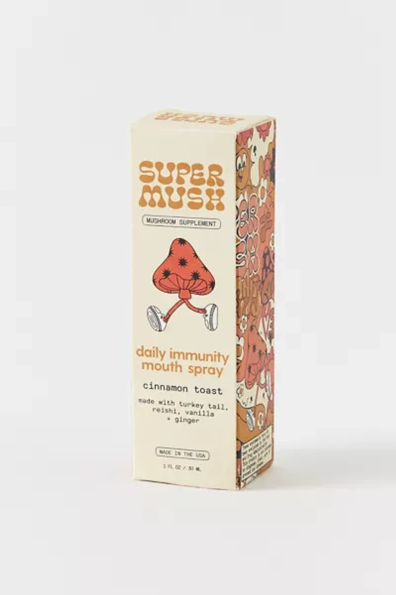 SuperMush Daily Mouth Spray Mushroom Supplement