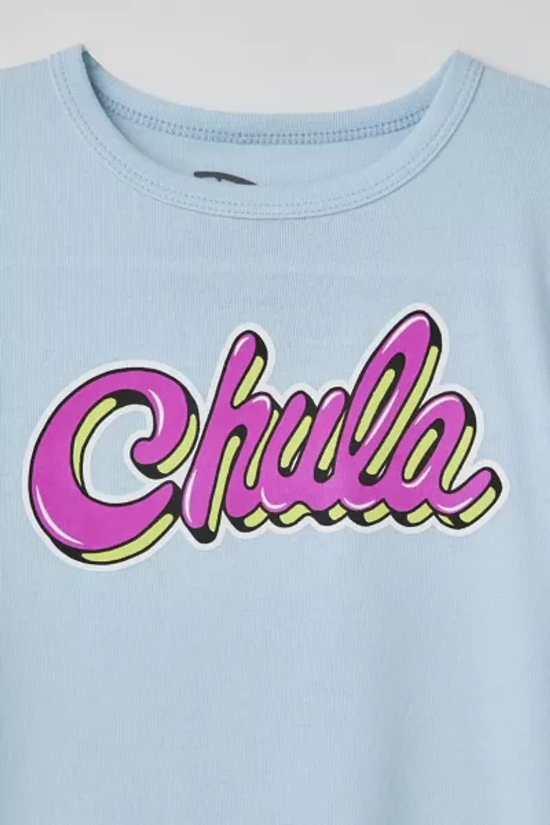 Peralta Project UO Exclusive Chula Ribbed Baby Tee