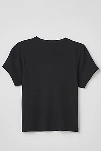 Peralta Project UO Exclusive Heal The World Ribbed Baby Tee