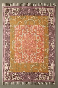 Delphine Medallion Brushed Rug