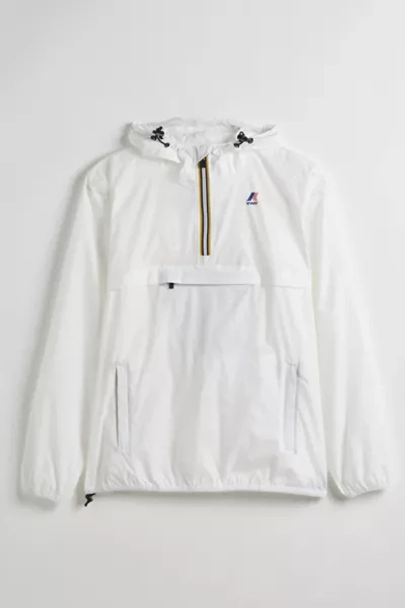 K-Way Le Vrai Leon 3.0 Half-Zip Windbreaker Jacket
