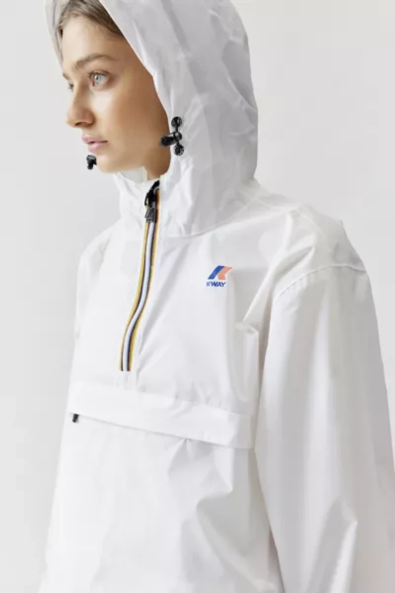 K-Way Le Vrai Leon 3.0 Half-Zip Windbreaker Jacket