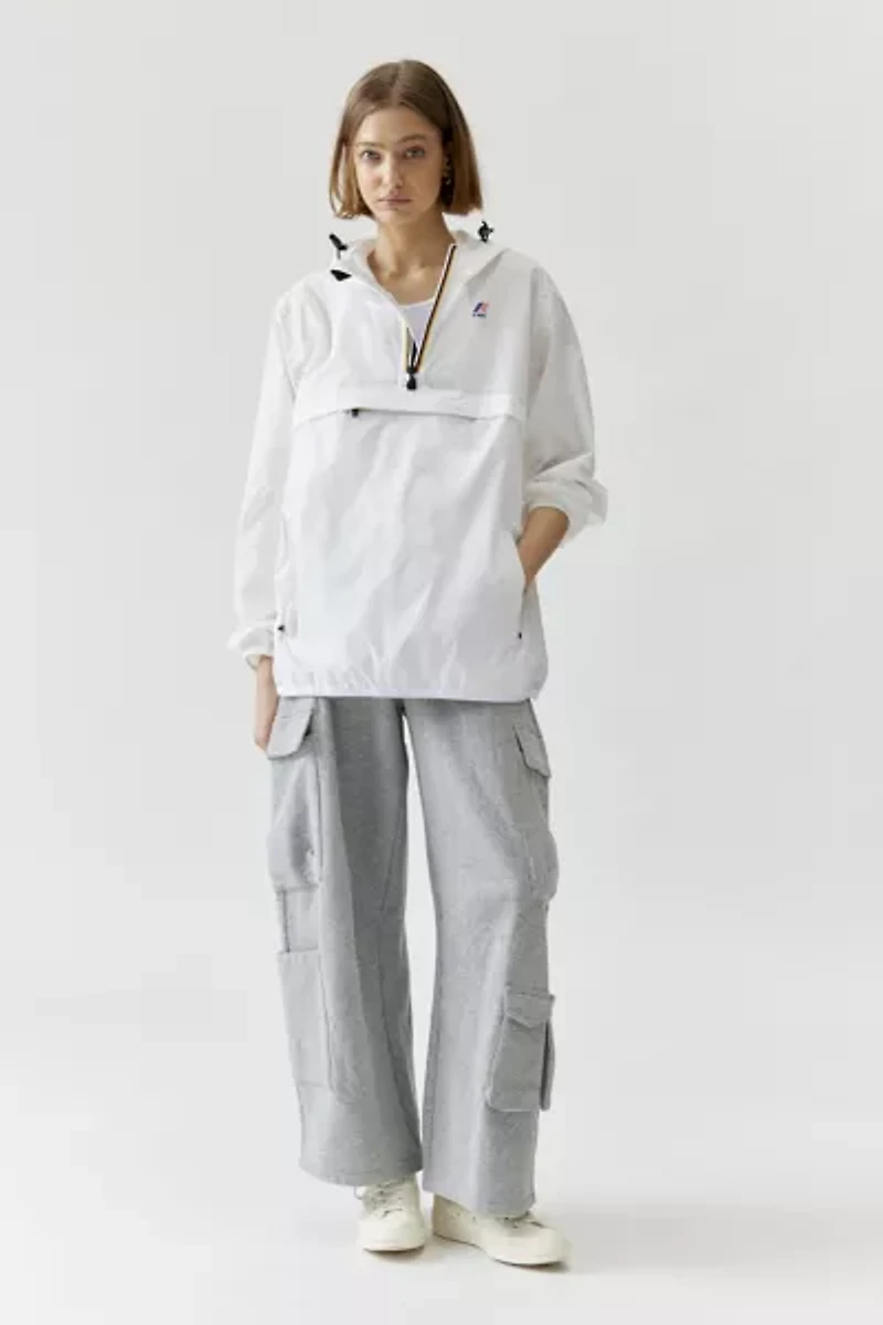 K-Way Le Vrai Leon 3.0 Half-Zip Windbreaker Jacket