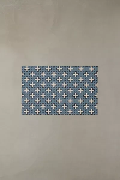 Matterly Un-Rug Allover Geo Floor Mat