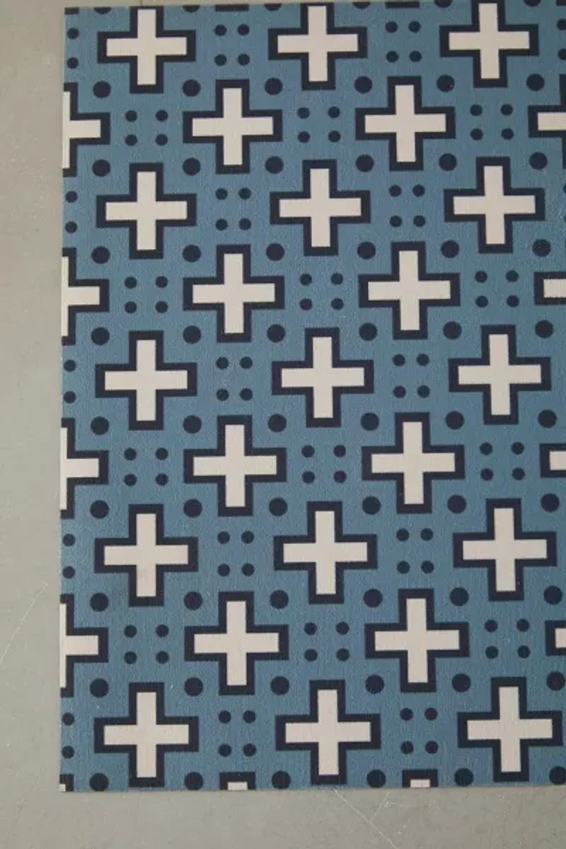 Matterly Un-Rug Allover Geo Floor Mat