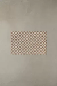 Matterly Un-Rug Micro Check Floor Mat