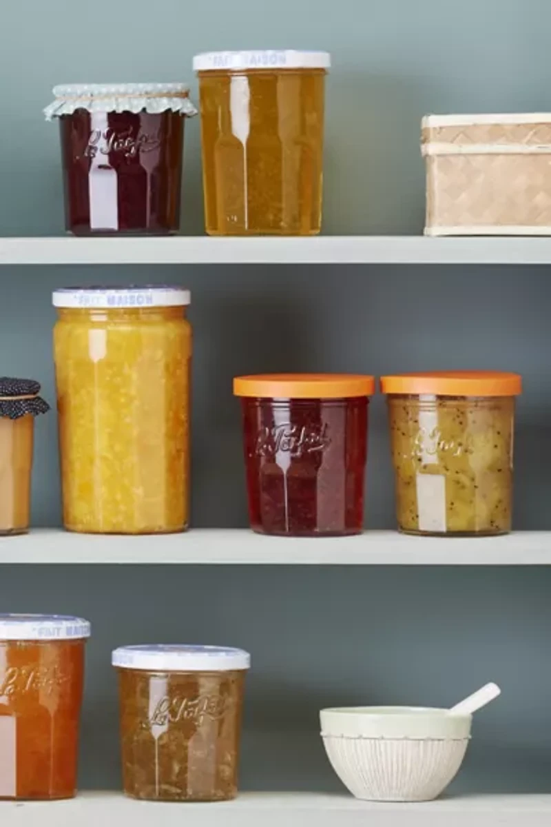 Le Parfait French Glass Jam Pot Set