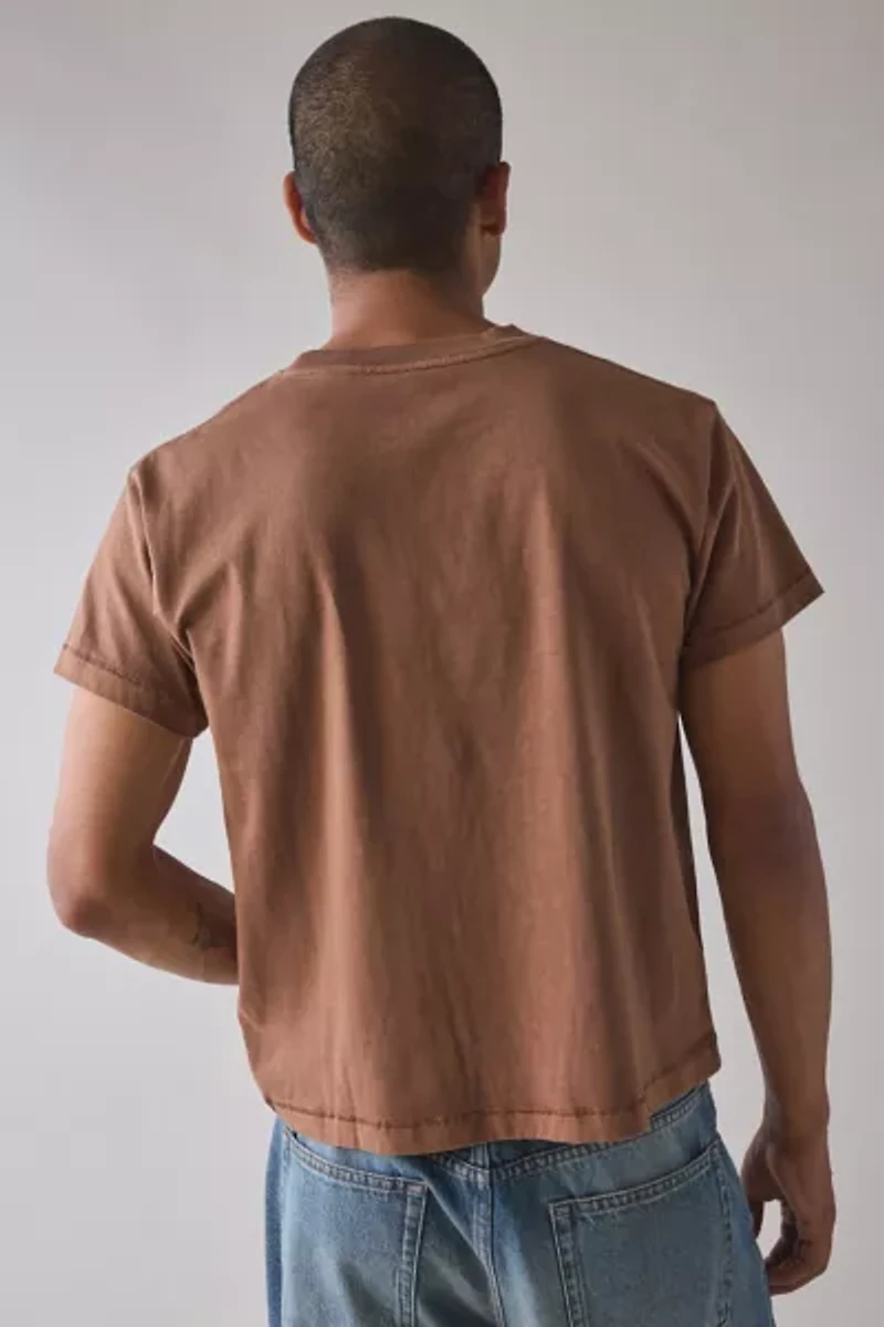 BDG Bonfire Cropped Cotton Tee