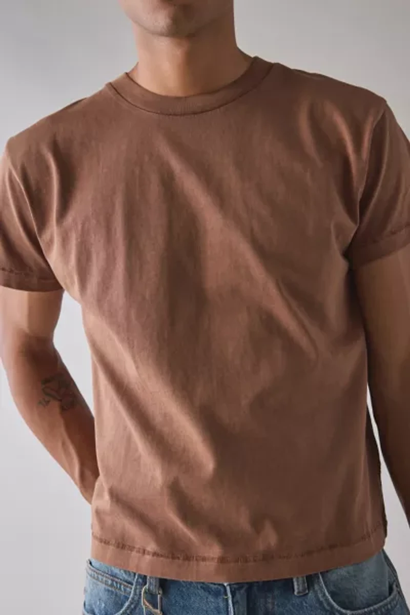 BDG Bonfire Cropped Cotton Tee