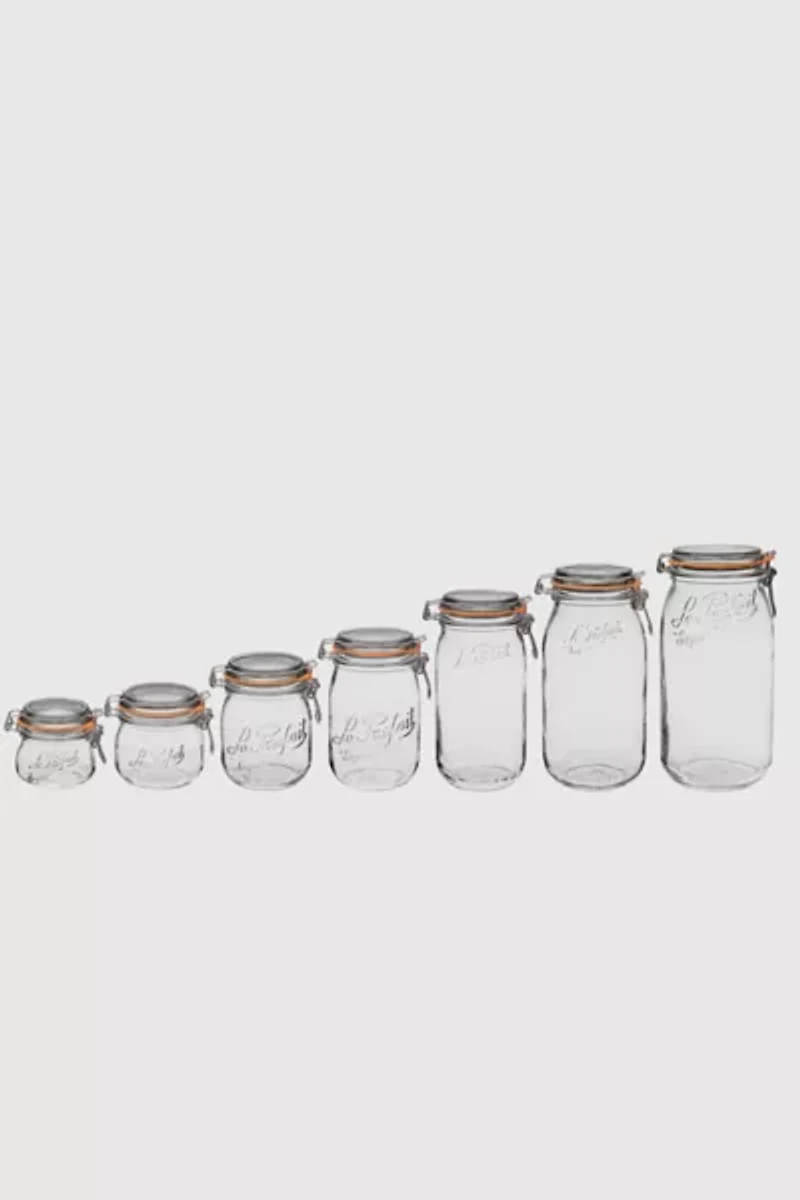 Le Parfait French Glass Super Jar Set