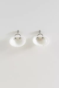 Soft Blonde Pierced Ark Earrings
