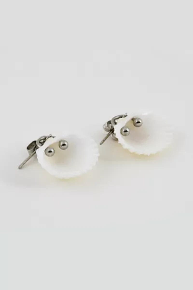 Soft Blonde Pierced Ark Earrings