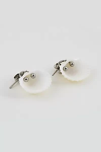 Soft Blonde Pierced Ark Earrings