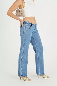 Abrand 99 Low Straight Petite Jeans