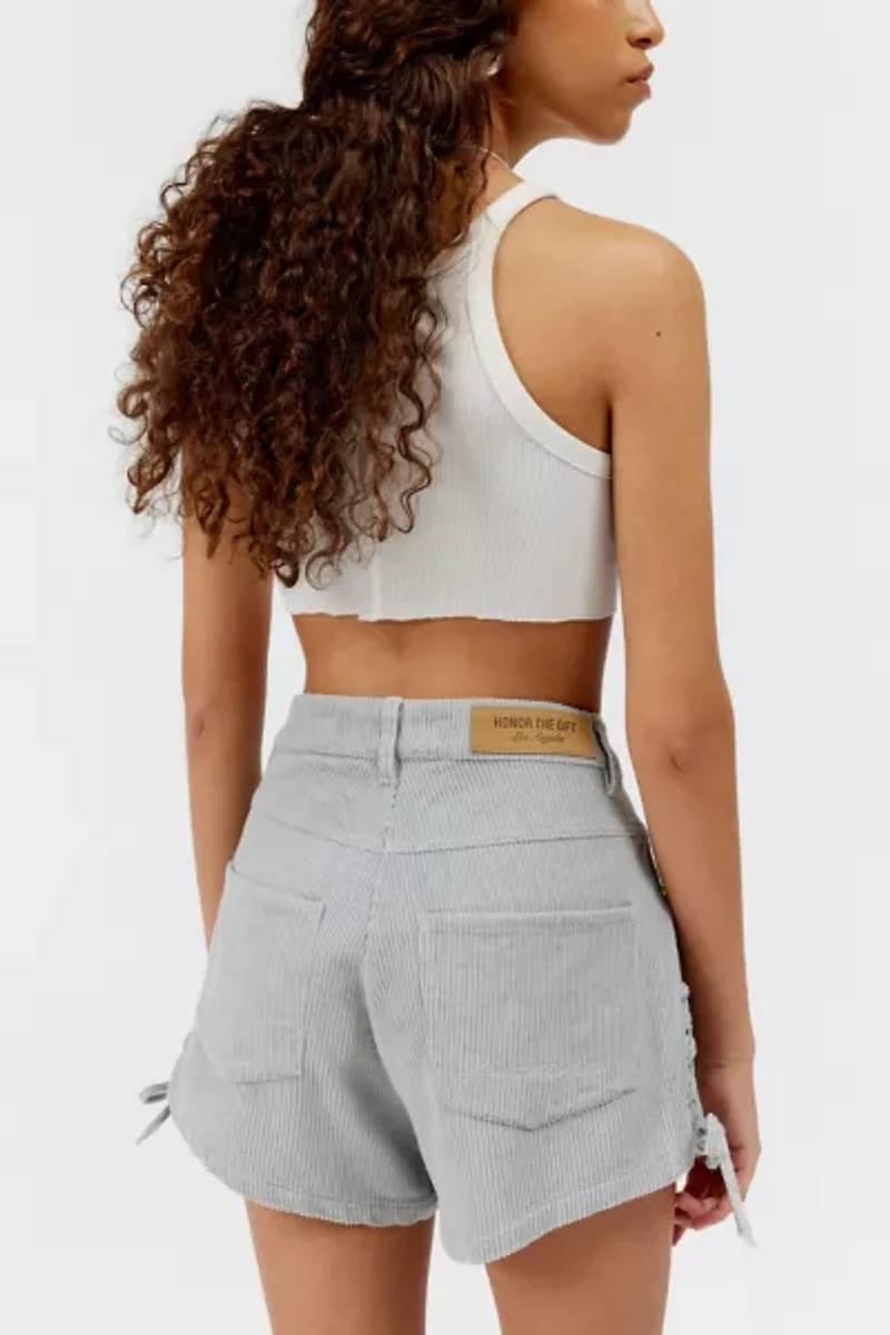 Honor The Gift Corduroy Lace-Up Short