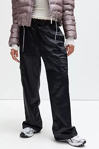 RAINS Wide Leg Cargo Rain Pant