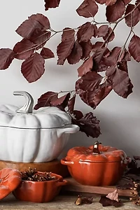 STAUB Ceramic 24-oz Pumpkin Cocotte
