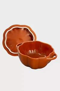 STAUB Ceramic 24-oz Pumpkin Cocotte