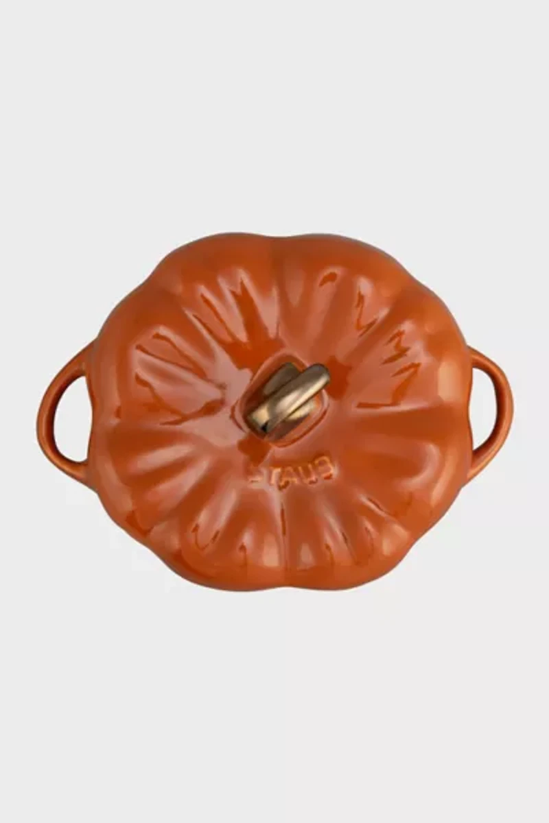 STAUB Ceramic 24-oz Pumpkin Cocotte