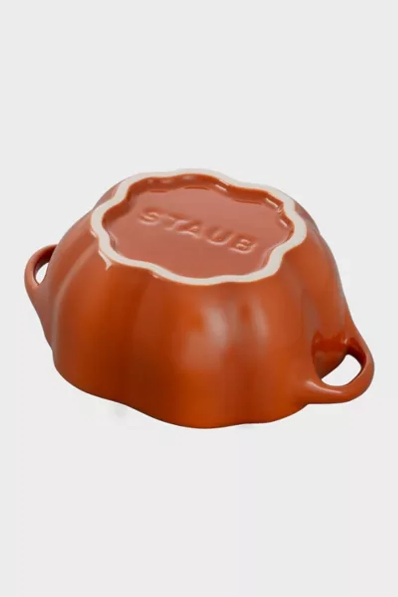 STAUB Ceramic 24-oz Pumpkin Cocotte