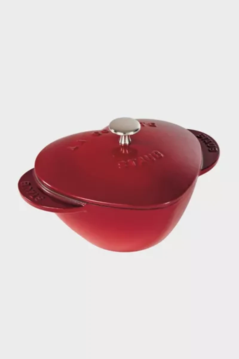 Staub Cast Iron 1.75-qt Heart Cocotte