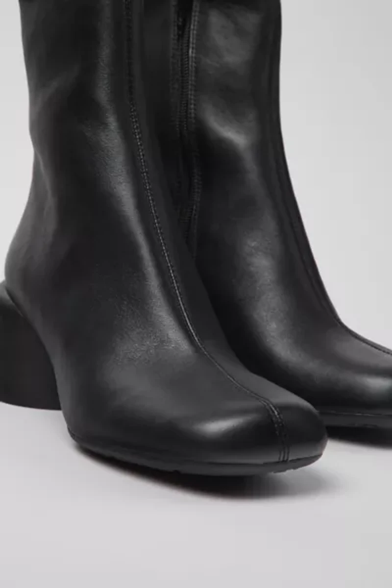 Camper Niki Leather Zip Boot