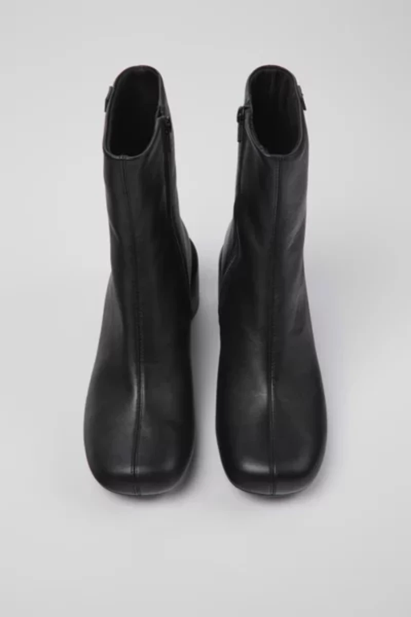 Camper Niki Leather Zip Boot