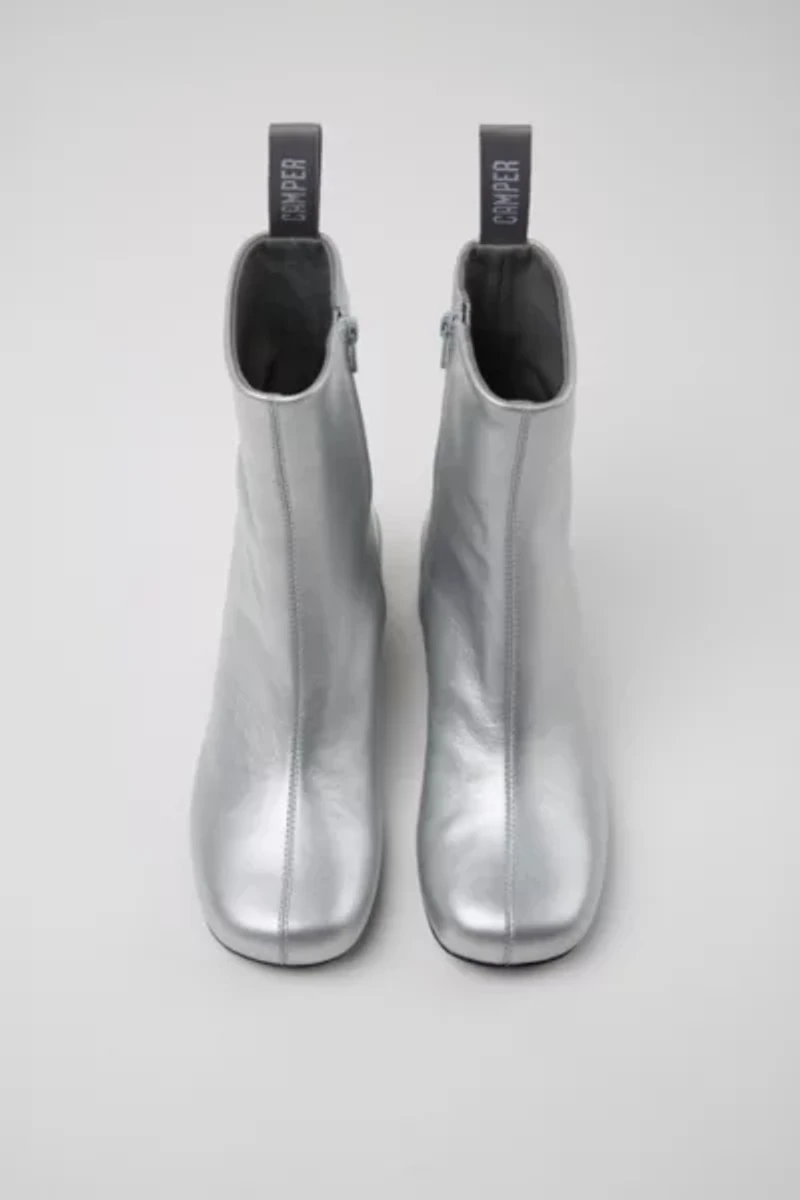 Camper Niki Leather Zip Boot