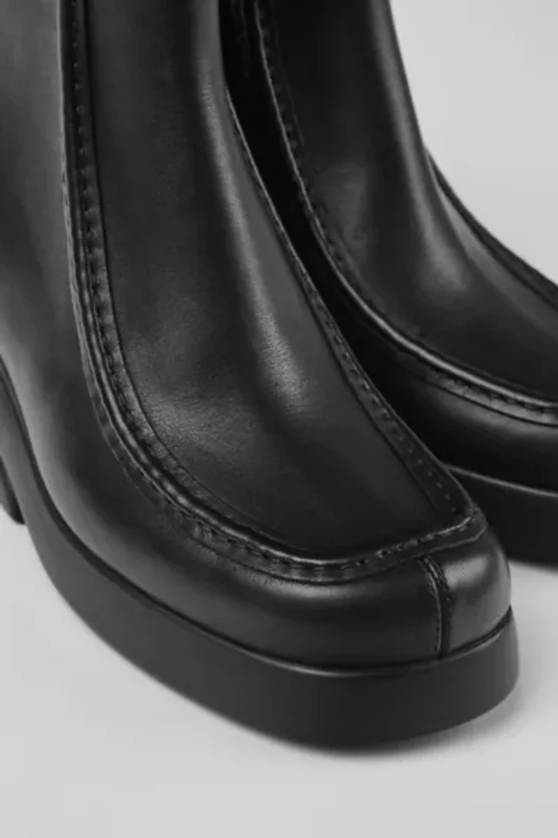 Camper Kaah Leather Zip Boot