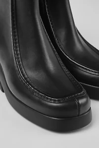 Camper Kaah Leather Zip Boot