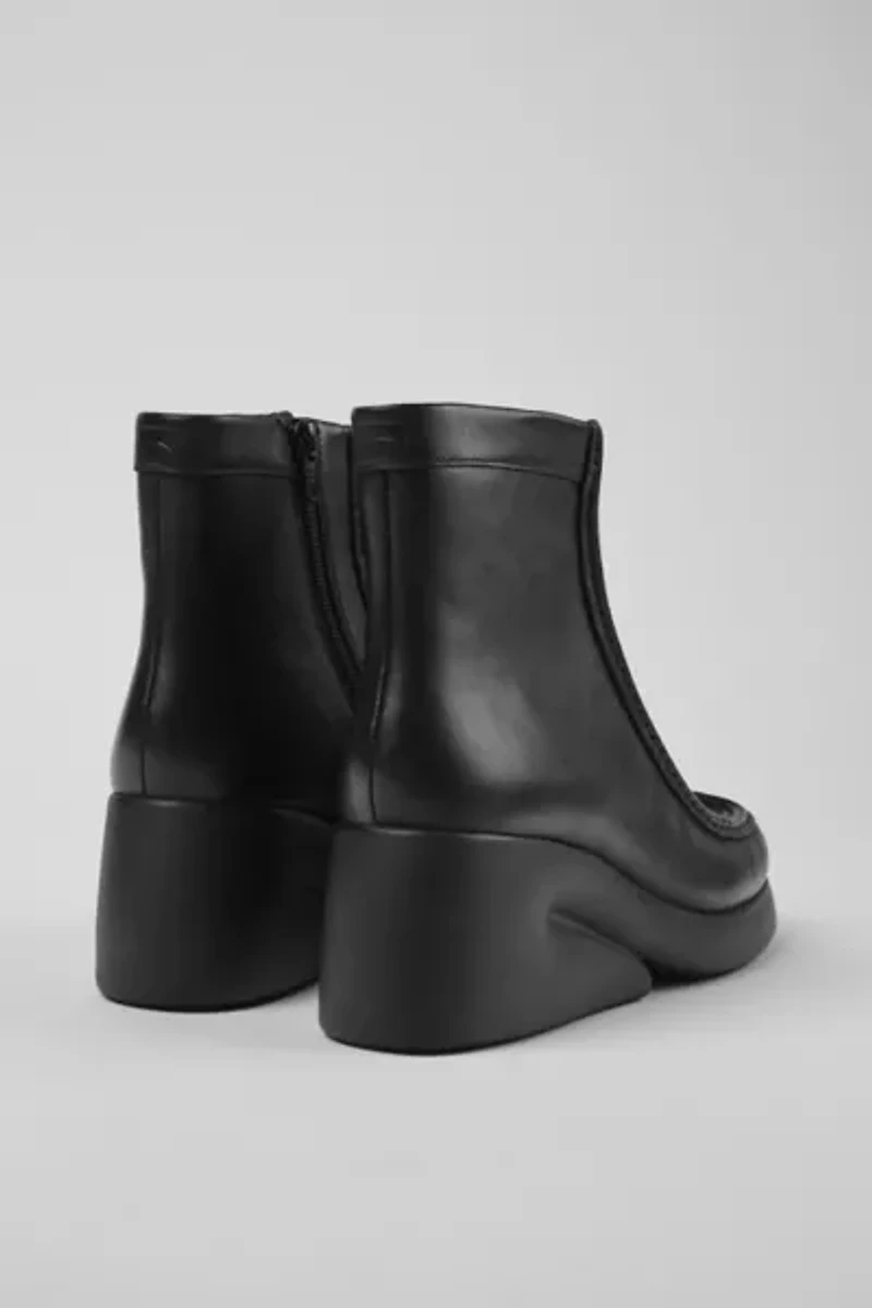 Camper Kaah Leather Zip Boot