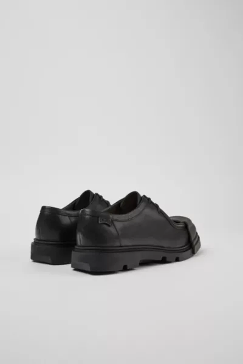 Camper Junction Leather Nubuck Moc-toe Boot