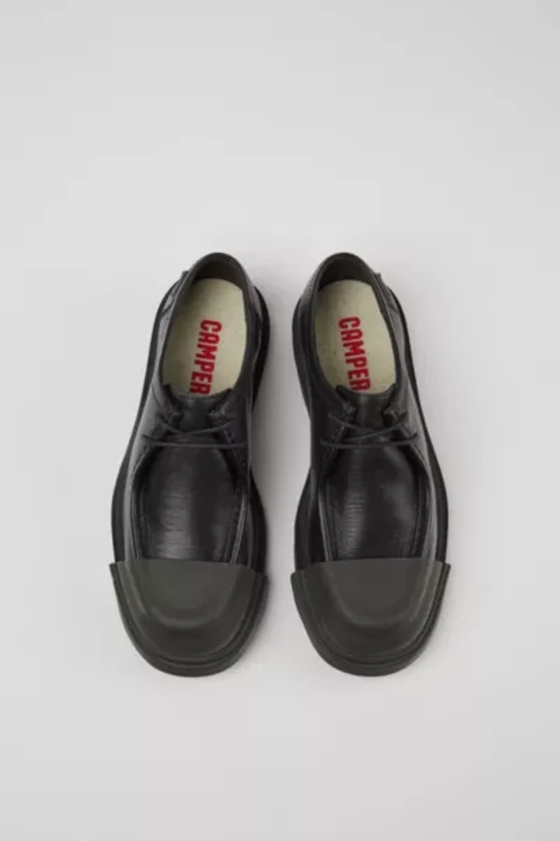 Camper Junction Leather Nubuck Moc-toe Boot