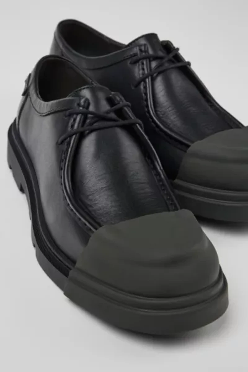 Camper Junction Leather Nubuck Moc-toe Boot
