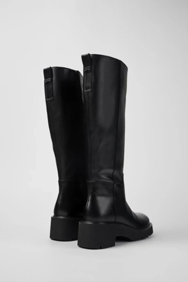 Camper Milah Leather Zip Boot