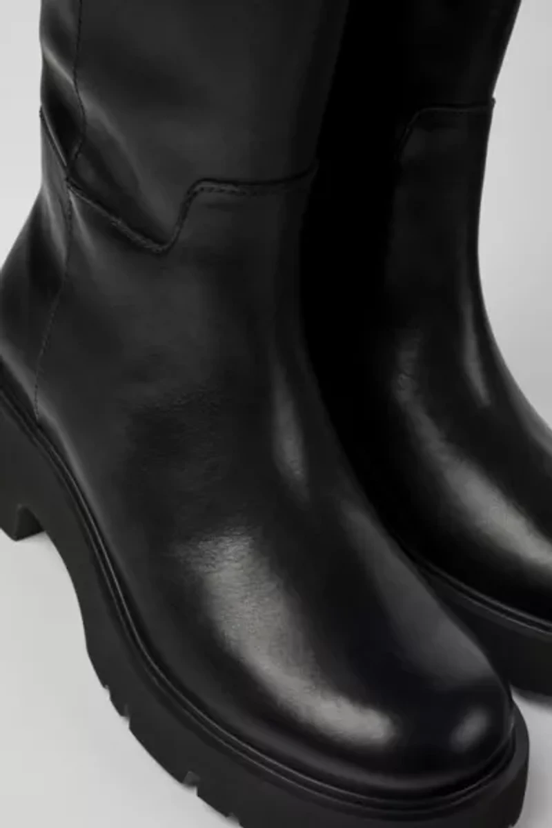 Camper Milah Leather Zip Boot