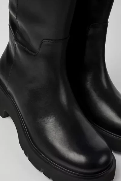 Camper Milah Leather Zip Boot