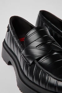 Camper Walden Textured Leather Loafers