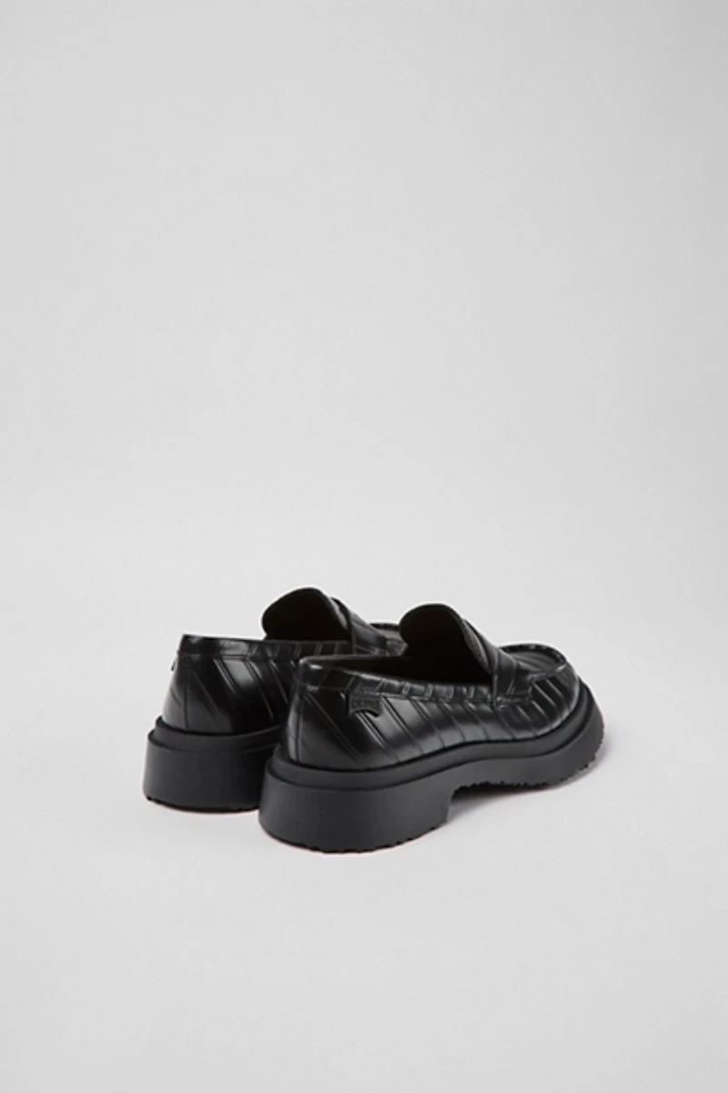 Camper Walden Textured Leather Loafers