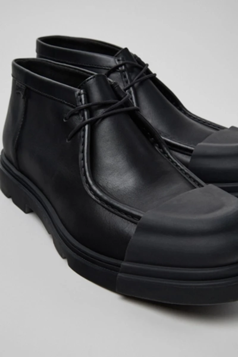 Camper Junction Nubuck Leather Moc-toe Boot