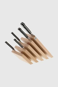 ZWILLING Slanted Beechwood Magnetic Knife Block