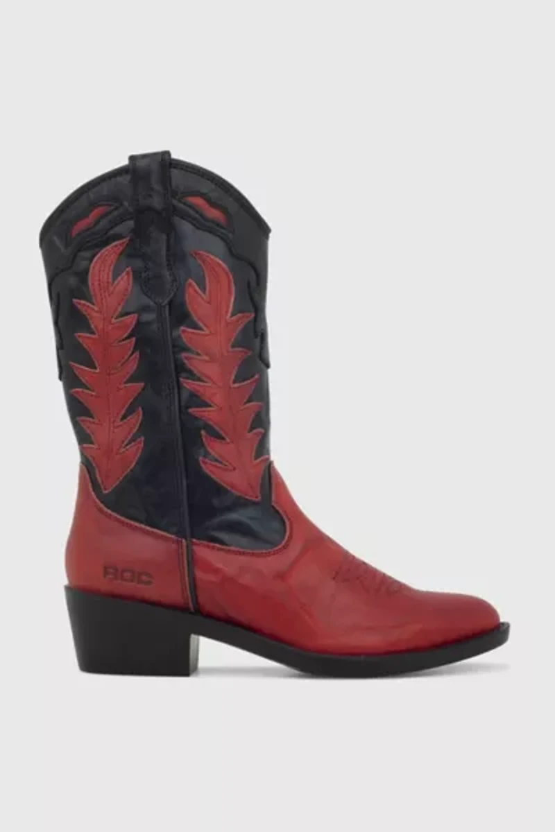 ROC India Leather Cowboy Boot