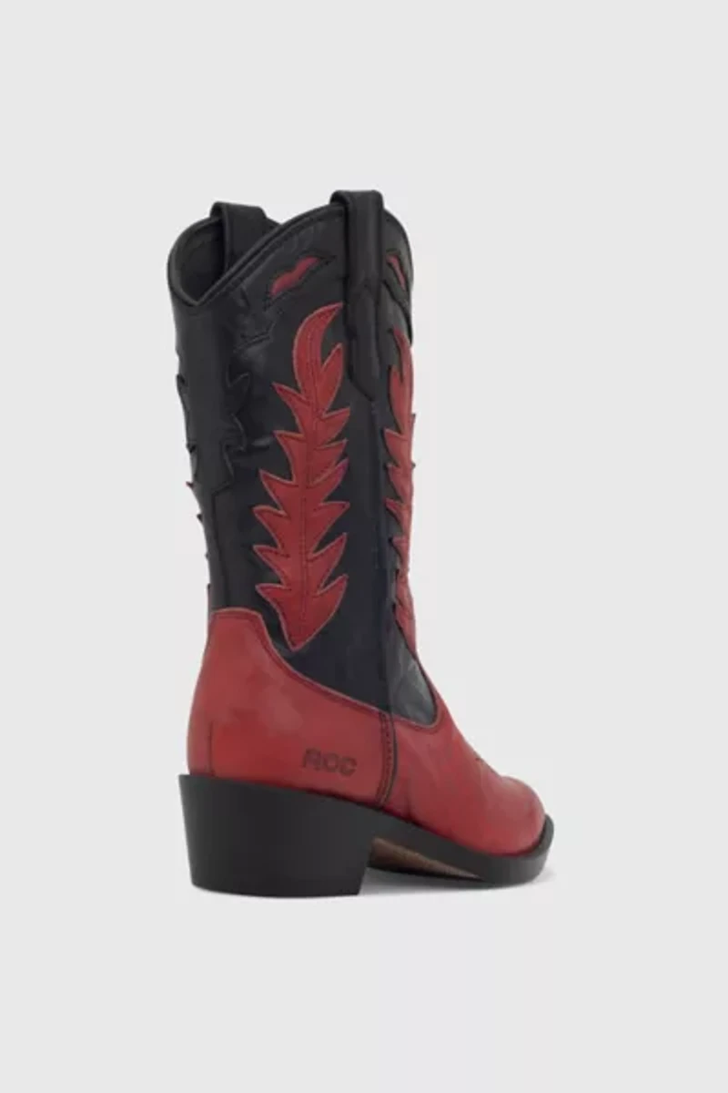 ROC India Leather Cowboy Boot