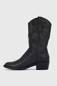 ROC Indio Leather Cowboy Boot