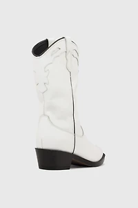 ROC Indio Leather Cowboy Boot