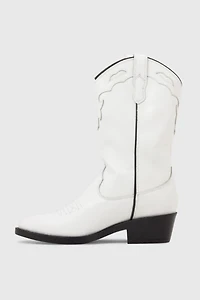 ROC Indio Leather Cowboy Boot