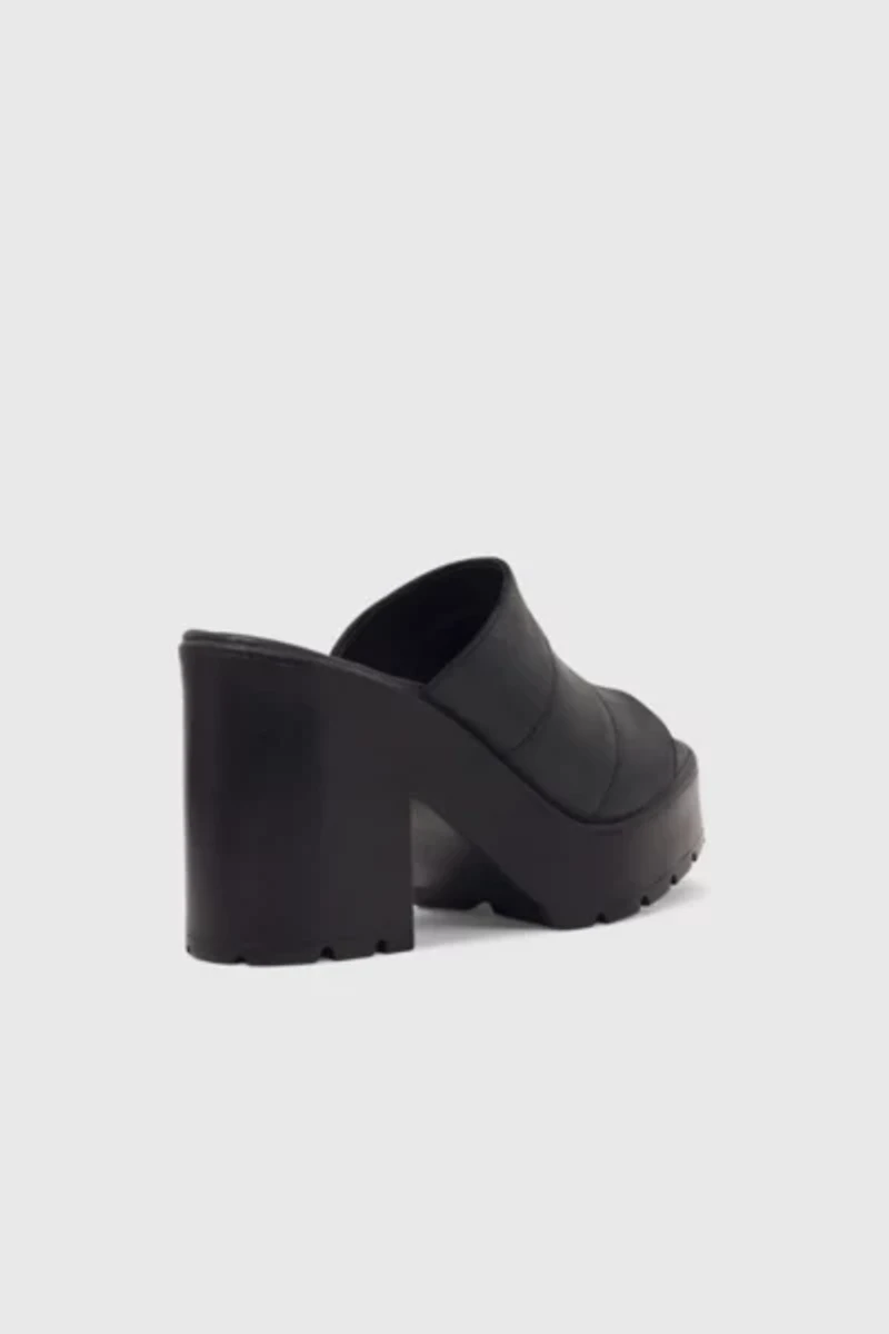 ROC Minx Leather Platform Mule