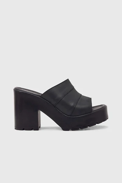 ROC Minx Leather Platform Mule